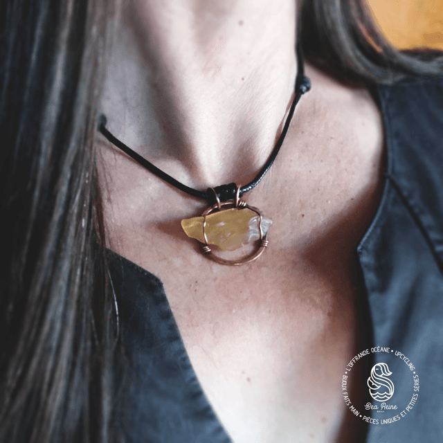 Verre ambre unisexe