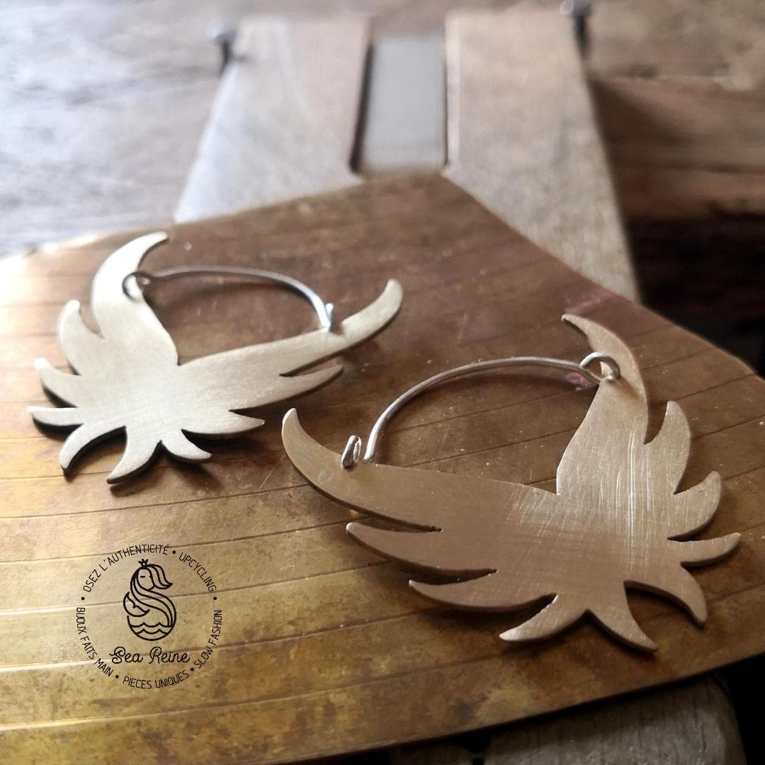 Boucles d'oreilles Phénix