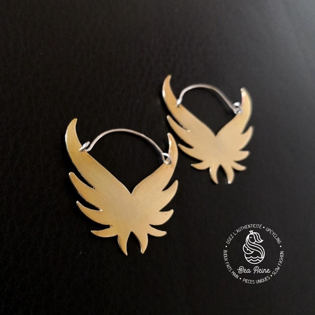 Boucles d'oreilles Phénix